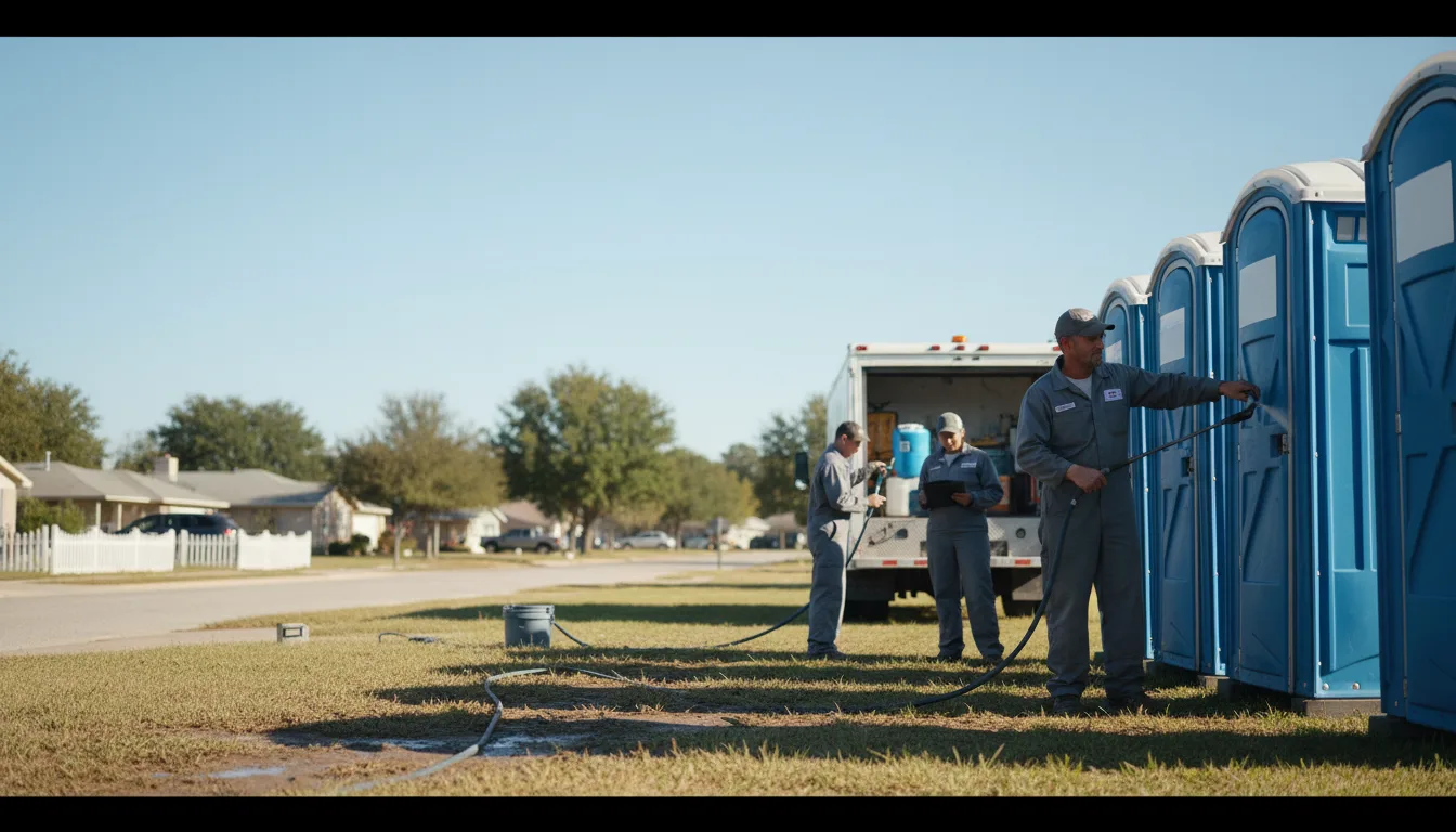 Long-Term Portable Toilet Rental in Long Creek, SC near me